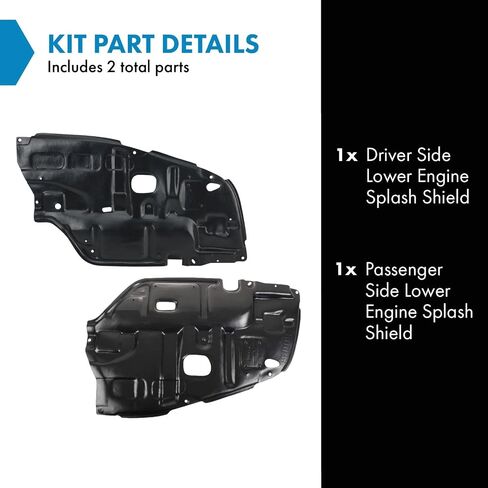 TRQ Engine Splash Shield متوافق مع 2002-2003 Lexus ES300 2004-2006 ES330 in Saudi Arabia