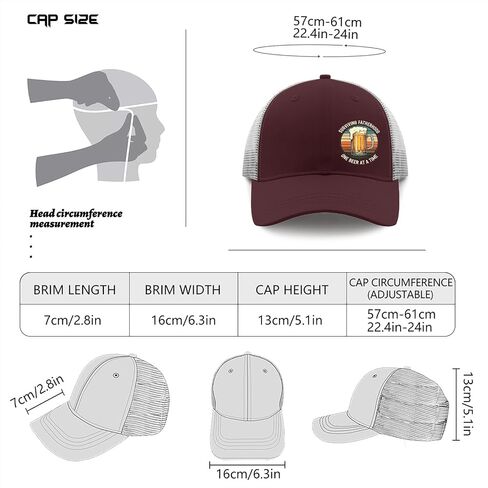Surviving Fatherhood One Beer at A Time Father's Day Trucker Hats Running Caps for Dad in Saudi Arabia