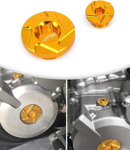 Motorcycle Engine Timing Replacement Plug Bolts For RMZ250 2007-2019, RMZ450 2005-2019, RMX450Z 2010-2019 Dirt Bike, GOLD in Saudi Arabia