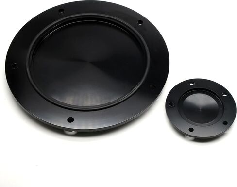 MZS Motorcycle Derby Timer Covers ، 5 Hole Engine Point Cover Cover Cap متوافق مع 1999-2017 Dyna Softail Fat Boy Bob Glide Street Electra Glide Road King Ultra Tri Trike Touring in Kuwait