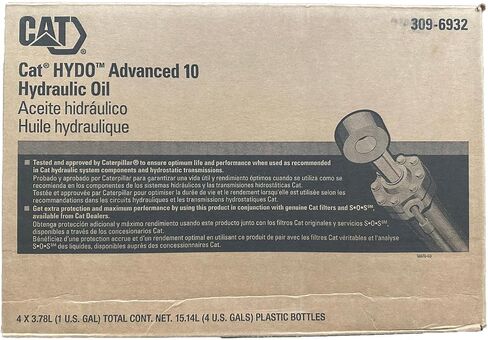 309-6932 Hydo Advanced 10 Oil Hydraulic Oil - SAE 10W ، 1 Gal. (حالة 4) in Kuwait