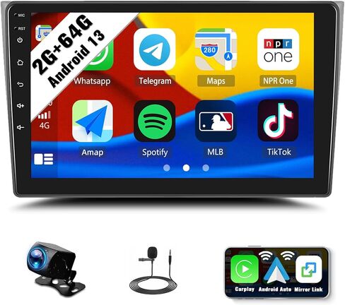 SIXWIN 2G+32G ستيريو سيارة Android لمازدا CX-9 2007-2015 مع CarPlay Android Auto Mirror Link 26UI 10.1 بوصة تعمل باللمس راديو السيارة بلوتوث نظام تحديد المواقع والملاحة WiFi FM راديو SWC كاميرا احتياطية ... in Saudi Arabia