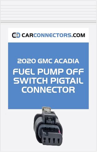 مضخة الوقود قبالة التبديل الموصل Pigtrain لعام 2020 GMC Acadia in Saudi Arabia