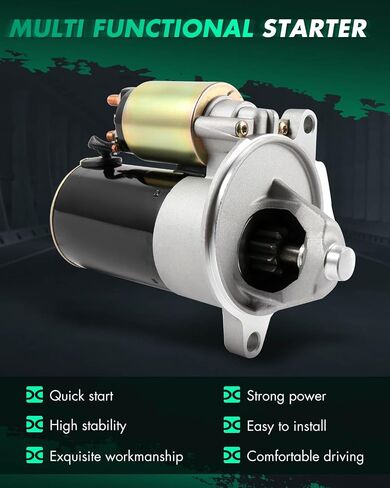 SCITOO Starters fit for 1992 1993 Ranger 1991-1997 2.3L Ranger 1998-2001 2.5L for Mazda b Series Pickups 1994-1997 2.3L 1998-2001 2.5L Tug Tow Tractor MG All 2.3L SFD0003 3238 in Saudi Arabia