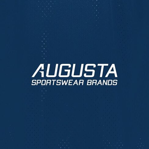قميص Augusta Sportswear النسائي ذو شبكة التريكو القياسية ذو الوجهين 2.0 جيرسي، أسود/أبيض in Saudi Arabia
