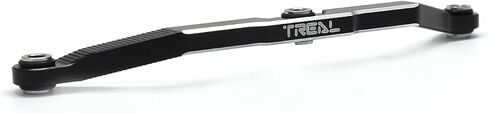 Treal Aluminium 7075 الرابط التوجيه الأمامي ، ترقيات Machined CNC متوافقة مع 1/18 TRX4M (أسود) in Kuwait