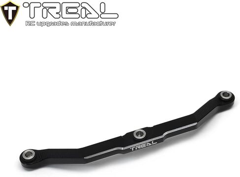 Treal Aluminium 7075 الرابط التوجيه الأمامي ، ترقيات Machined CNC متوافقة مع 1/18 TRX4M (أسود) in Kuwait
