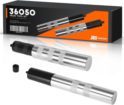 36050 مزيل حارس حارس الصمام ومجموعة التثبيت لمحركات صمام من 4.5 مم إلى 7.5 ملم و 5/16 "-3/8" ، يناسب محركات تويوتا ذات 4 أسطوانات وكرايسلر وورلد وورلد المحركات الجديدة ، أداة إزالة صمامات الربيع والتحالف in Kuwait