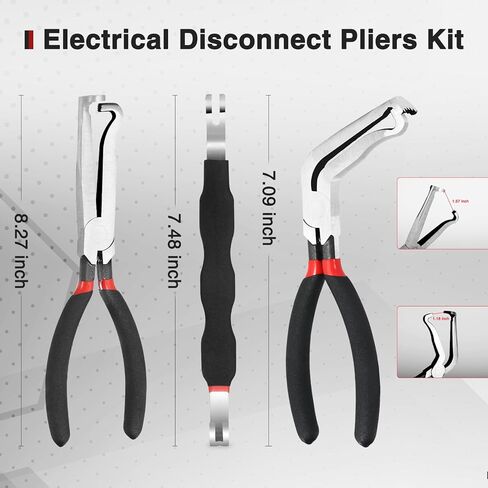 كماشة قطع الاتصال الكهربائية للسيارات (مجموعة من 7 قطع) ، كماشة موصل كهربائي مشبك الخرط in Kuwait