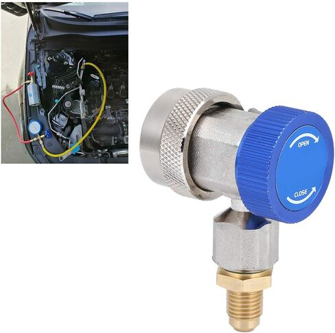 R134A ضغط منخفض سريع مقرنة AC Mifold Gauge Severy Core لقطع غيار السيارة in Saudi Arabia