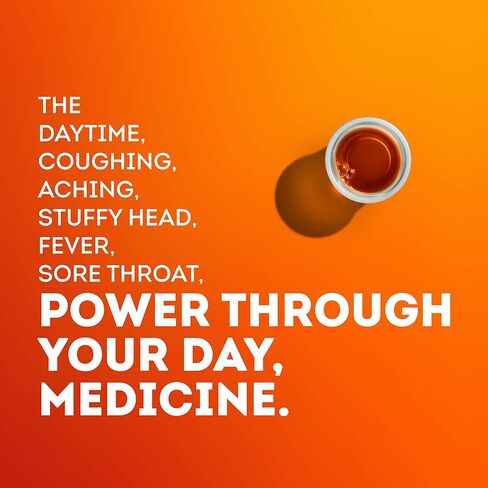 Vicks DayQuil Cough, Cold, & Flu MultiSymptom Relief, 12 Fl Oz in Saudi Arabia