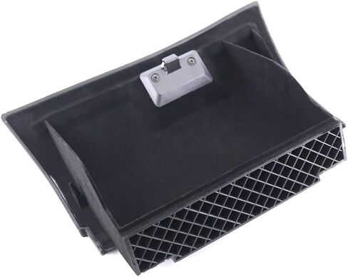 Glove Box Housing 51168196111, Glove Compartment Storage Cover, 1999-2005 Compatible with BMW E46 - Black in Saudi Arabia
