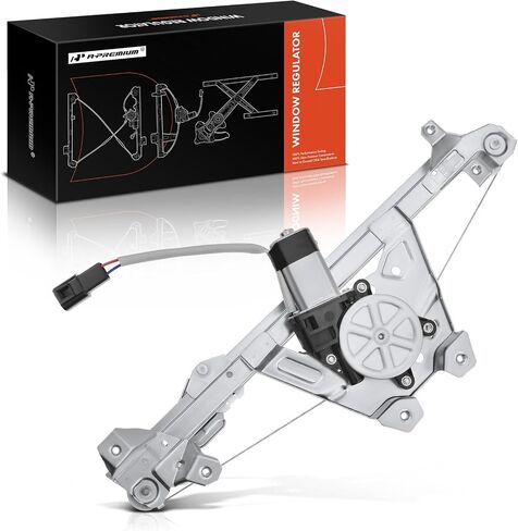 A-Premium Electric Power Window Regulator with Motor Compatible with Saturn L100 L200 L300 LS LS1 LS2 LW1 LW2 LW200 LW300 Rear Passenger Side in Saudi Arabia