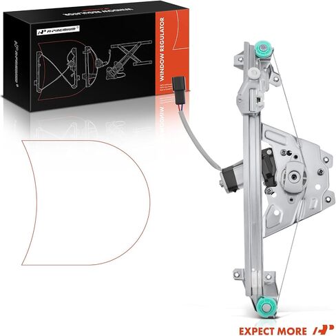 A-Premium Electric Power Window Regulator with Motor Compatible with Saturn L100 L200 L300 LS LS1 LS2 LW1 LW2 LW200 LW300 Rear Passenger Side in Saudi Arabia