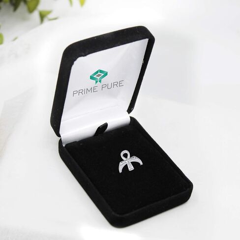 Egyptian Ankh Cross Eternity Ring in 925 Sterling Silver in Saudi Arabia