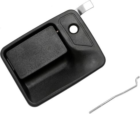 Gledewen Exterior Door Handle, Front Driver Side, Compatible with 1999-2016 Ford F-250/F-350/F-450/F-550 Super Duty/Ford Excursion & More, Outside Left with Key Hole | Replace# 7C3Z-2522405-AA 79306 in Saudi Arabia