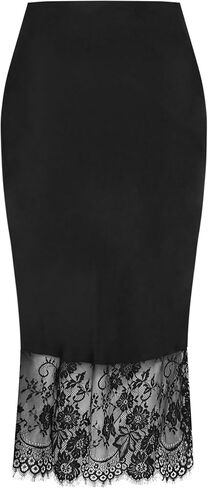 City Chic Women's Plus Size Skirt - Lace Hem Fay in Saudi Arabia