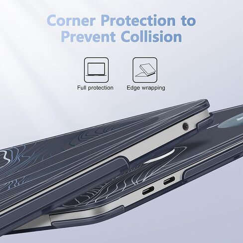 for MacBook Pro 13 inch with Touch Bar, 2022 2021 2020 2019 2018 2017 2016 Release, M2 A2338 M1 A2289 A2251 A2159 A1989 A1706 A1708, Keyboard Cover & Dust Plug, Bow in Kuwait