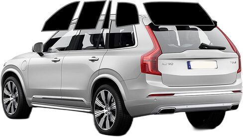 Window Window Precut Film Front Windows Tint Film Cars Sun Flocking Procession Privacy Anti Shatter Glass 2 Ply Computer Cut أي ظلال من أجل Volvo XC90 2015-2024 in Kuwait