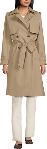 Lands 'End Women's Squall Coat Modern Trench Coat in Saudi Arabia