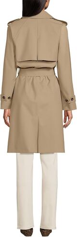 Lands 'End Women's Squall Coat Modern Trench Coat in Saudi Arabia