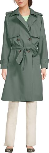 Lands' End Women's Squall Waterproof Modern Trench Coat in Saudi Arabia