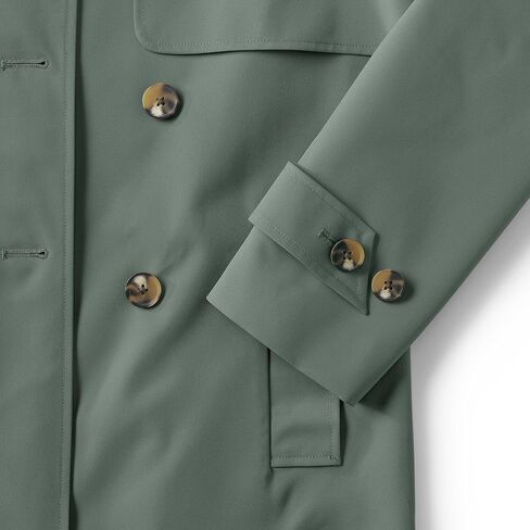 Lands' End Women's Squall Waterproof Modern Trench Coat in Saudi Arabia