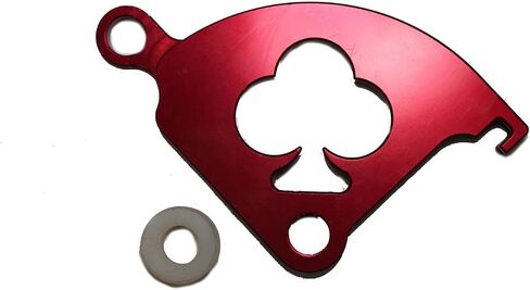 McLeod Racing 1734 Red Quick Quick Quadrant Quadrant Red Anodized ، 1 Pack in Kuwait