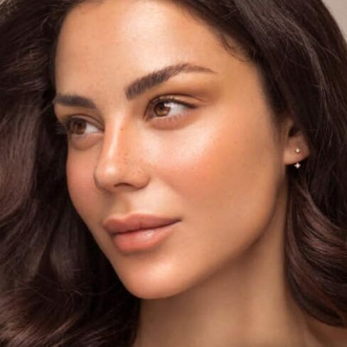 أقراط ذهبية من أجل النساء 3 أزواج مجوهرات ذهبية صغيرة وخفيفة الوزن للفتيات وأطواق Hypoallergenic Hoogi للنساء والرجال in Kuwait