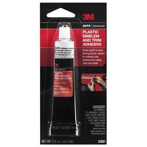 Plastic Emblem/Trim Adhesive, 1-oz. in Kuwait