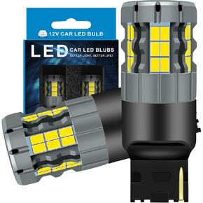 3156 LED مصابيح إضاءة عكسية متوافقة مع Ford F-150 F-250 F-350 Super Duty 1994-2005 و F-150 2015-2017 ، الضوء الأبيض ، التوصيل والتشغيل ، حزمة 2 in Kuwait