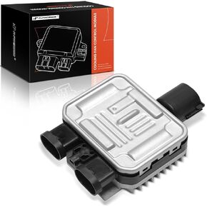 A-Premium Engine Radiator Cooling Fan Control Module Compatible with Ford Edge 2007-2014, Flex 2009 & Lincoln MKX 2007-2015 & Volvo XC60 2010-2016, S60 2011-2015, XC70, S80, V60, V70 & Land Rover LR2 in Saudi Arabia