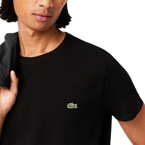 Lacoste Men's Short Sleeve Pima Crewneck Tee in Saudi Arabia