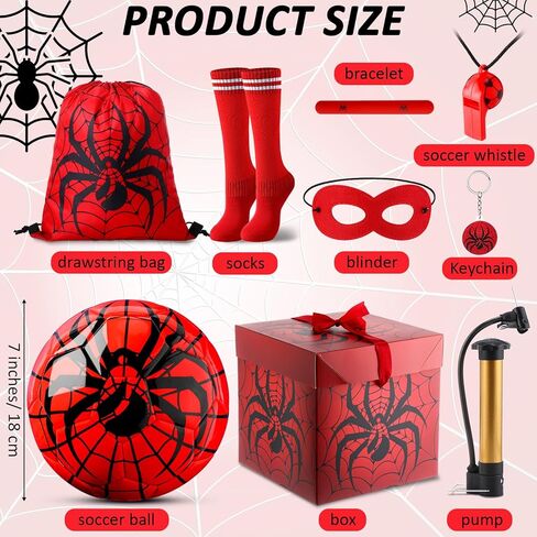 Size 3 Soccer Ball for Boys Girls, Soccer Ball Gifts Set for Boys Girls with Pump and Drawstring Bag, Toys Gifts for Boys Girls(Unicorn,Colorful) in Kuwait