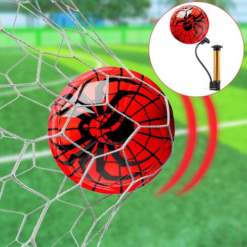 Size 3 Soccer Ball for Boys Girls, Soccer Ball Gifts Set for Boys Girls with Pump and Drawstring Bag, Toys Gifts for Boys Girls(Unicorn,Colorful) in Kuwait