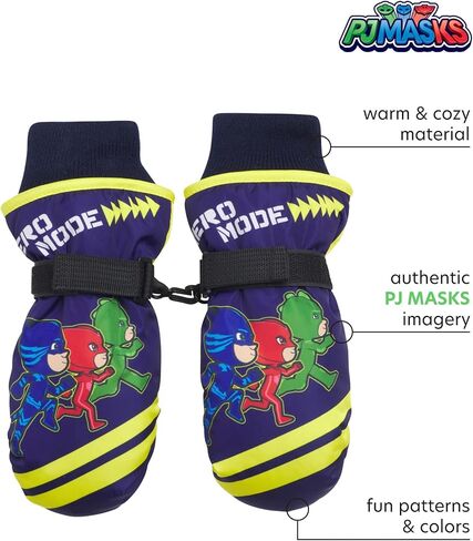 PJ Masks Boys 'Ski Gloves Superhero Superho Ski Gloves أو Mittens (2-7) in Saudi Arabia