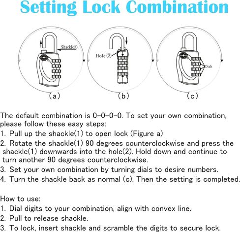 Lumintrail TSA Approved Locks, 4 Digit Combination Luggage Locks TSA Approved, Travel Locks for Luggage & Suitcase with 4-FT Steel Cable, Black, 2 Pack in Saudi Arabia