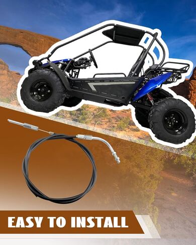 كابل فرامل الانتظار يناسب Hammerhead GTS 150 150cc Trailmaster 150 XRS Carter Talon 150 ، استبدال 6.000.050 552-1000 in Kuwait