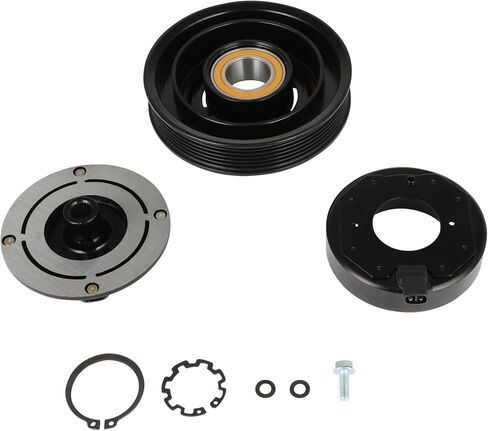 ECCPP A/C قابض الضاغط 1999-2003 مناسب لكزس ES300 3.0L CO 28004C التيار المتناوب قابض الضاغط مجموعة تجميع بكرة لفائف مجموعة in Saudi Arabia