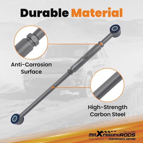 MaxPeedingRods 2-6 "Lift Front Front Track Track For Ford F250 F350 Super Duty 1999-2004 ، Panhard Rod for Trope 2000 2001 2002 2004 2005 ، Gray ، in Kuwait