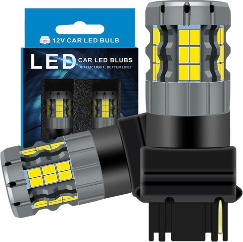 3156 LED مصابيح إضاءة عكسية متوافقة مع Ford F-150 F-250 F-350 Super Duty 1994-2005 و F-150 2015-2017 ، الضوء الأبيض ، التوصيل والتشغيل ، حزمة 2 in Kuwait