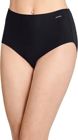 Jockey Women's Underwear No Panty Line Promise Hip Brief - 3 Pack, Frosty Pink/Light/Deep Beige, 9 in Saudi Arabia