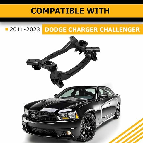 Kuafu التعليق الأمامي الإطار الفرعي محرك Crossmember متوافق مع Dodge Charger Challenger 2011-2023 Chrysler 300 RWD 2011-2023 استبدال 68185029AA in Saudi Arabia