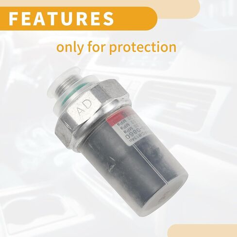 مستشعر مفتاح الضغط A/C No.8864520050 محرك تكييف الهواء محول الهواء لتكييف التبريد ل Toyota Corolla 1994-2002 النغمة الفضية المعدنية in Kuwait