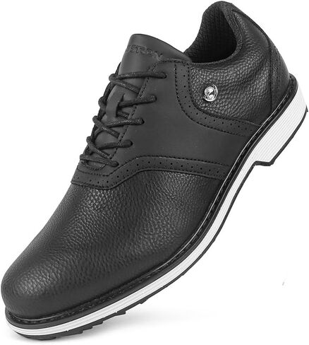 THESTRON Men Golf Shoes Waterproof Professional Golf Footwears Spikes Spikeless Golf Walking Sneakers Turf Sports Golf Training Sneakers for Men in Saudi Arabia
