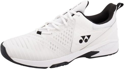 Yonex Men PC Sonicage 3 Plus AC Tennis Shoes All Surface Shoe White - in Saudi Arabia