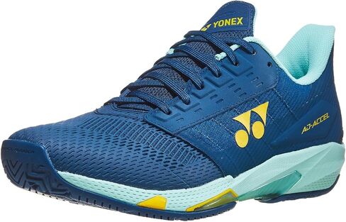 YONEX Power Cushion AD Accel Men's Tennis Shoe (Sunset Red) in Saudi Arabia