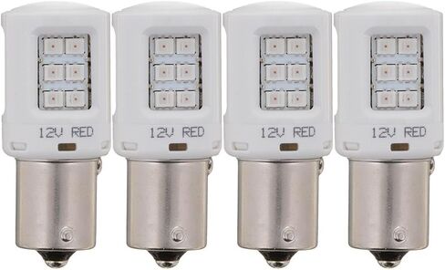 لمبة ضوء الجانب الخلفي لمبة 2PC استبدال 1156LELD ، 12839RED متوافق مع Integra 1986-2001 متوافق مع Legend 1986-1990 متوافق مع SLX 1996-1999 متوافق مع دودج 2000 GTX 1990-1990 in Saudi Arabia