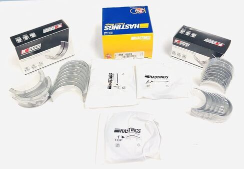 حلقات المكبس مع مجموعات القضيب ومجموعات المحمل الرئيسية متوافقة مع محركات Chevy GM 4.8L و 5.3L LS 1999-2015 in Kuwait