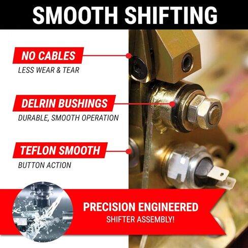 19256 ACTION SONEST AUTION TOMMITIAN SHIFTER KIT (23 ذراع أسود منفرد مع مقبض أسود) in Kuwait